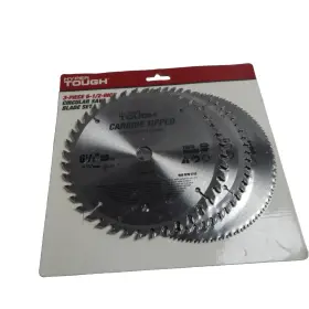 Hyper Tough 889526362041 3- Piece 6 1/2 Inch Circular Saw Blade Set New