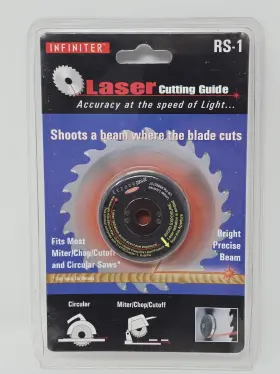 Infiniter 705702240012 Rs-1 Laser Cutting Guide For Most Circular Miter Chop Cutoff Sealed