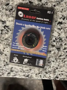 Trs1 Infiniter Rs-1 Laser Cutting Guide For Most Circular Miter Chop Cutoff Sealed