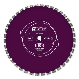 Mx16-125-qd-hm3 Iq Power Tools 16.5 In Q Drive Arrayed Segmented Super Hard Material Blade