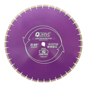 Mx22-141-qd-hm3 Iq Power Tools 21.65 Inch Q-drive Arrayed Segmented Super Hard Material Blade