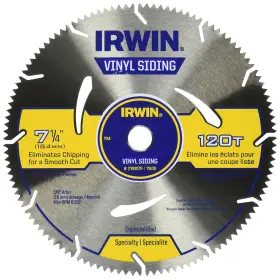 21830zr Irwin 024721218308 Tools Marathon Vinyl Siding Circular Saw Blade 7 1/4-inch 120t