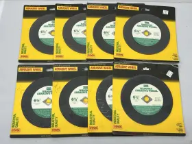 12635 Irwin Nos Lot Of 8 Hanson Masonry Abrasive Wheel 6 1/2 Inch No. 5/8 Adaptor
