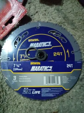 14035 Irwin 7 1/4 In 24t Circular Saw Blade