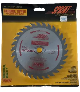 30t-universal-15220 Irwin 15220 Nos-irwin-sprint-c2-carbide Tipped-circular Saw Blade-6 1/2 Inch -30t-universal-15220