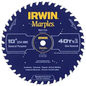 1807367 Irwin Marples Ww Csb 10 Inch 40t Atb
