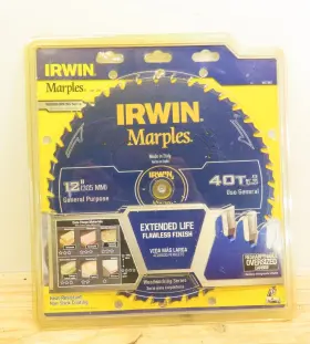 1807382 Irwin Marples 12 Inch General Purpose Carbide 40 Teeth Saw Blade Wood Working Series