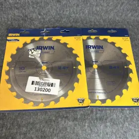 1826235 Irwin 2 Pack Tools Classic Series Table/miter Circular Saw Blade 10 Inch 24t