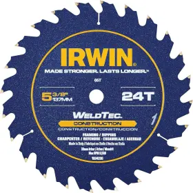 1934296 Irwin Weldtec 5-3/8 In 24t Circular Saw Blade