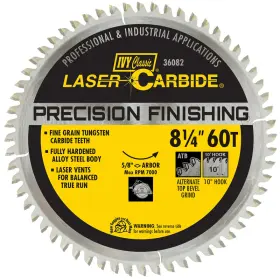 B0052inmzu Ivy Classic 36082 Premium Swift Cut 8-1/4-inch 60 Tooth Carbide Circular Saw