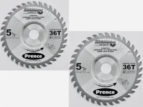 Jmc556 Jambmaster 2pk Carbide Tip 5.5 Inch D - 36t Jamb Saw Replacement Blade Compare Crain 556