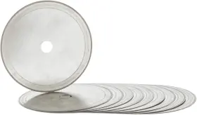 Jingling 708747507669 100mm Super-thin Rim 0.35 Diamond Lapidary Saw Blade Disc Arbor Hole 1/