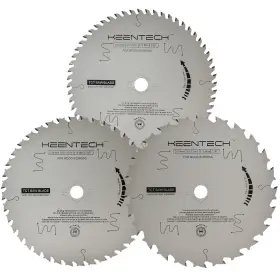 Kt18404003y Keentech Teflon Coating 7-1/4 Inch Atb Circular Saw Blade 24t 40t 60t Assortment For W