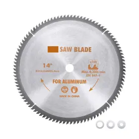 Klf240205zz000342 Kozelo Circular Saw Blade - 14-inch X 100 Teeth 1-inch Arbor Cutting Bl