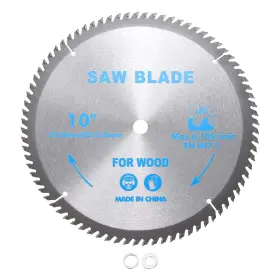 Klf240205zz000344 Kozelo Circular Saw Blade - 10 Inch X 80 Teeth 5/8 Arbor Tungsten Carbide T