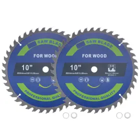 Klf240205zz000352 Kozelo 2pcs Circular Saw Blade - 10-inch X 40 Teeth 5/8-inch Arbor Cutt