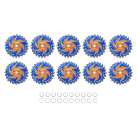 Klf240205zz000394 Kozelo 10pcs Circular Saw Blade - 7-1/4-inch X 24 Teeth 5/8-inch Arbor