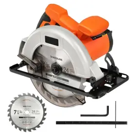 Laifucam 445026229234 7-1/4 Inch 24-tooth Wood Cutting Tct Circular Saw Blade Power Tool Accessory For