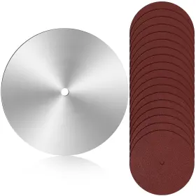Fl-lanties-1247 Lanties 10 Inch Sanding Disc For Table Saw 5/8 Arbor Calibration Balance Bl