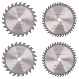 Lswteiz 618202831249 4pack 4-1/2 Inch Compact Circular Saw Blade Set With 3/8 10mm Arbor 115mm