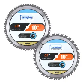 Luckyway 719209435277 10-inch Miter Saw Blades/table Blades For Ultra-nice Cutting Tw