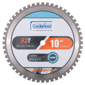 Luckyway 719209435291 10 Inch 52 Teeth With 5/8 Arbor Multi-purpose Tct Circular Saw