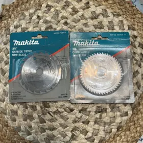 721003-8 Makita 088381101738 792611-2 3-3/8 Inch 20 T Carbide Combination Cutting Saw Blade Lot