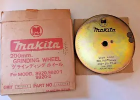 9820.9820-1 Makita 200mm Grit 6000 Wheel 200x25x75 Mm Part#7410715 New Models 9820 9820-1-2
