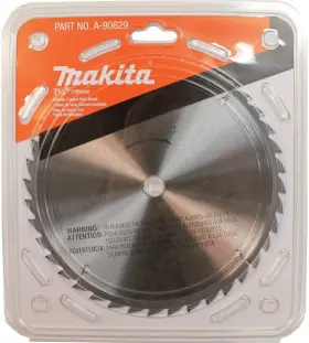 A-90629 Makita 7-1/2-inch 40 Tooth Carbide Tipped Wood Saw Blade