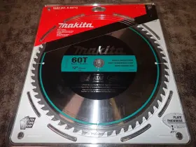 A-93712 Makita New 12 Inch X 60t 1 Arbor Carbide Tipped Miter Saw Blade