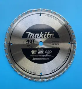 A-94926 Makita 10 Inch Crosscutting Carbide-tip Miter Saw Blade 40 Tooth