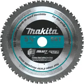 A-95794 Makita 5 3/8 56t Circular Saw Blade For Stainless Steel Cuts Ultra Thin Kerf