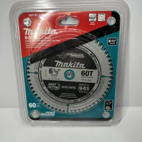 A-99982 Makita 6 1/2 Inch Carbide-tipped Cordless Plunge Saw Blade 60t