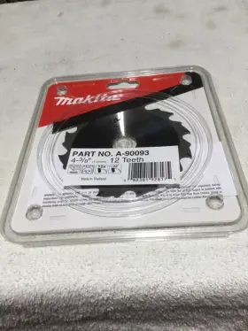 A-90093 Makita A90093 #a-90093 4 3/8 Inch 12 Teeth Circular Saw Blade Brand New In Package