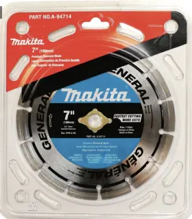 A-94714 Makita A94714 7 Inch Premium Segmented Rim Diamond Blade