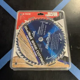 B-15338 Makita Bluemak 260mm X 50 Teeth 25.4mm Bore Tct Mitre Saw Blade