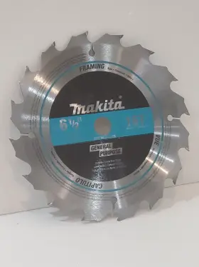 T-01395 Makita 6-1/2 Inch 16t Carbide-tipped Circular Saw Blade Framing