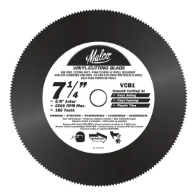 Vcb1 Malco 7-1/4 Inch Vinyl Siding And Fencing Cutting Circular Saw Blade