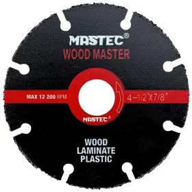 Mtvc115s Mastec 4 1/2 Inch Tungsten Carbide Cut Blade For Angle Grinders Cutting Carving Disc F