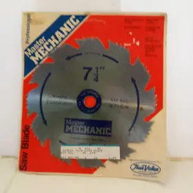 Master Mechanic 095102117817 Saw Blade 7 1/4 Inch Combination Professional Usa New