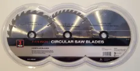 24-40-140 Menards 236-1320 Nos Premium 3 Pack 7 Inch Tooth Circular Saw Blades 5/8 Arbor