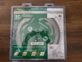 115436m Metabo Hpt/hitachi 12 Inch 80 Tooth Fine Finish Miter Saw Blade New In Box