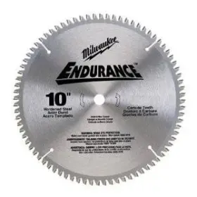 48-40-4166 Milwaukee 045242132881 Endurance 10 Inch 80 T Atb General Purpose