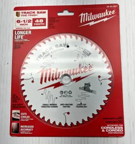48-40-0627 Milwaukee 045242607655 6-1/2 X 48 Tooth Track Saw Blade