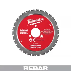 Milwaukee 313036371359 #10 1-1/4 Inch Rebar Cutting Blade