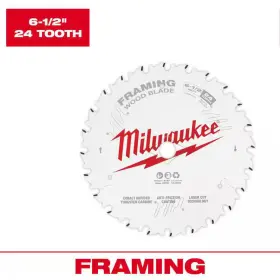 Milwaukee 313053096006 6-1/2 Inch X 24-tooth Framing Circular Saw Blade