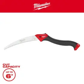 Milwaukee 313115165183 10 Inch High Carbon Steel Blade Pruning Saw With Secondary Position