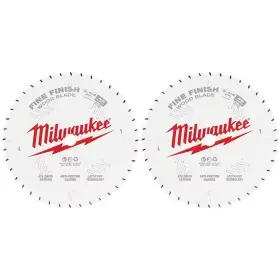 Milwaukee 313115249234 7-1/4 Inch X 40-tooth Fine Finish Circular Saw Blade 2-pack