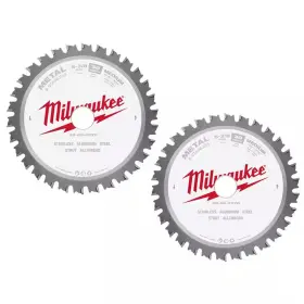 Milwaukee 445007295234 5-3/8 Inch X 30 Teeth Metal And Stainless Cutting Circular Saw Blade 2-pack