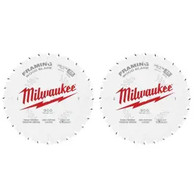 Milwaukee 445040939928 10-1/4 Inch X 28 Carbide Teeth Framing Circular Saw Blades 2-pack